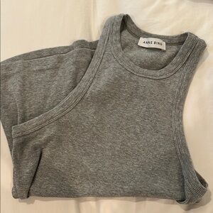 ANINE BING Heather Gray Tank